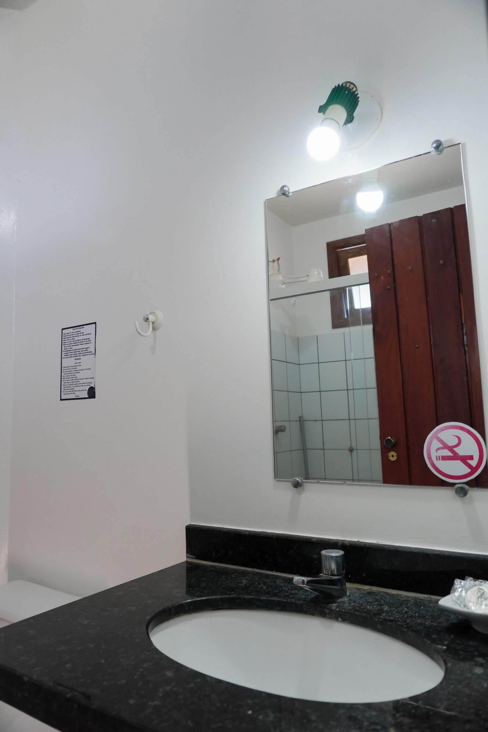Apartamento Quíntuplo - Detalhes do banheiro